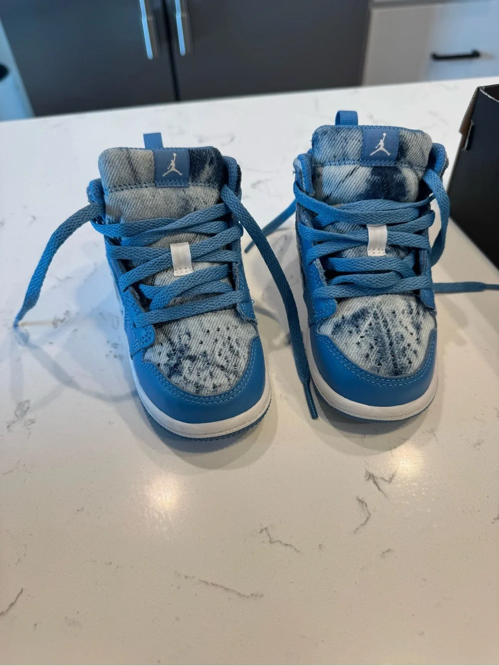 AIR JORDAN 1 MID TD 'WASHED DENIM' DM8950-400 size 7C